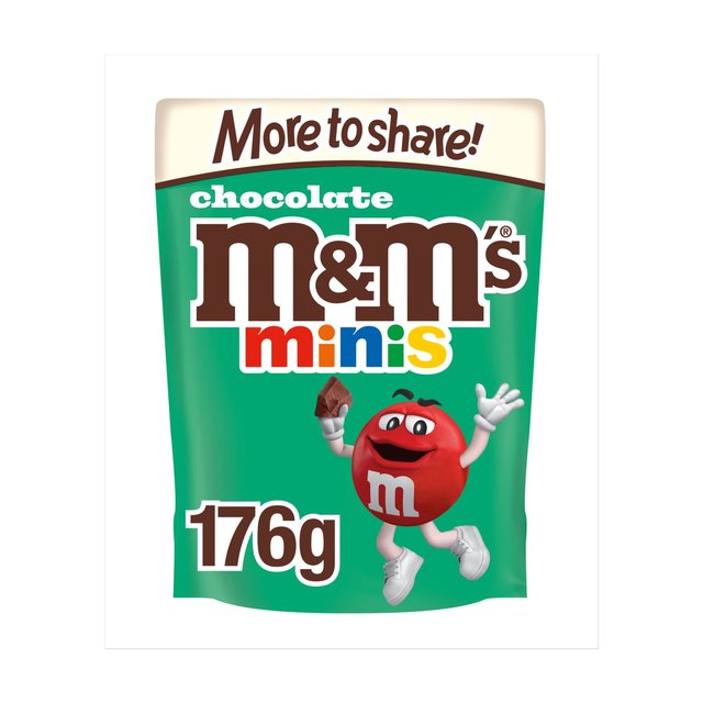 M&M's Minis Milk Chocolate More to Share Pouch Bag   176g