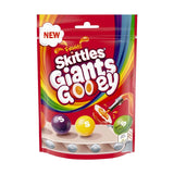 Skittles Giants Gooey Vegan Chewy Sweets Fruit Flavoured Pouch Bag   125g GOODS M&S   