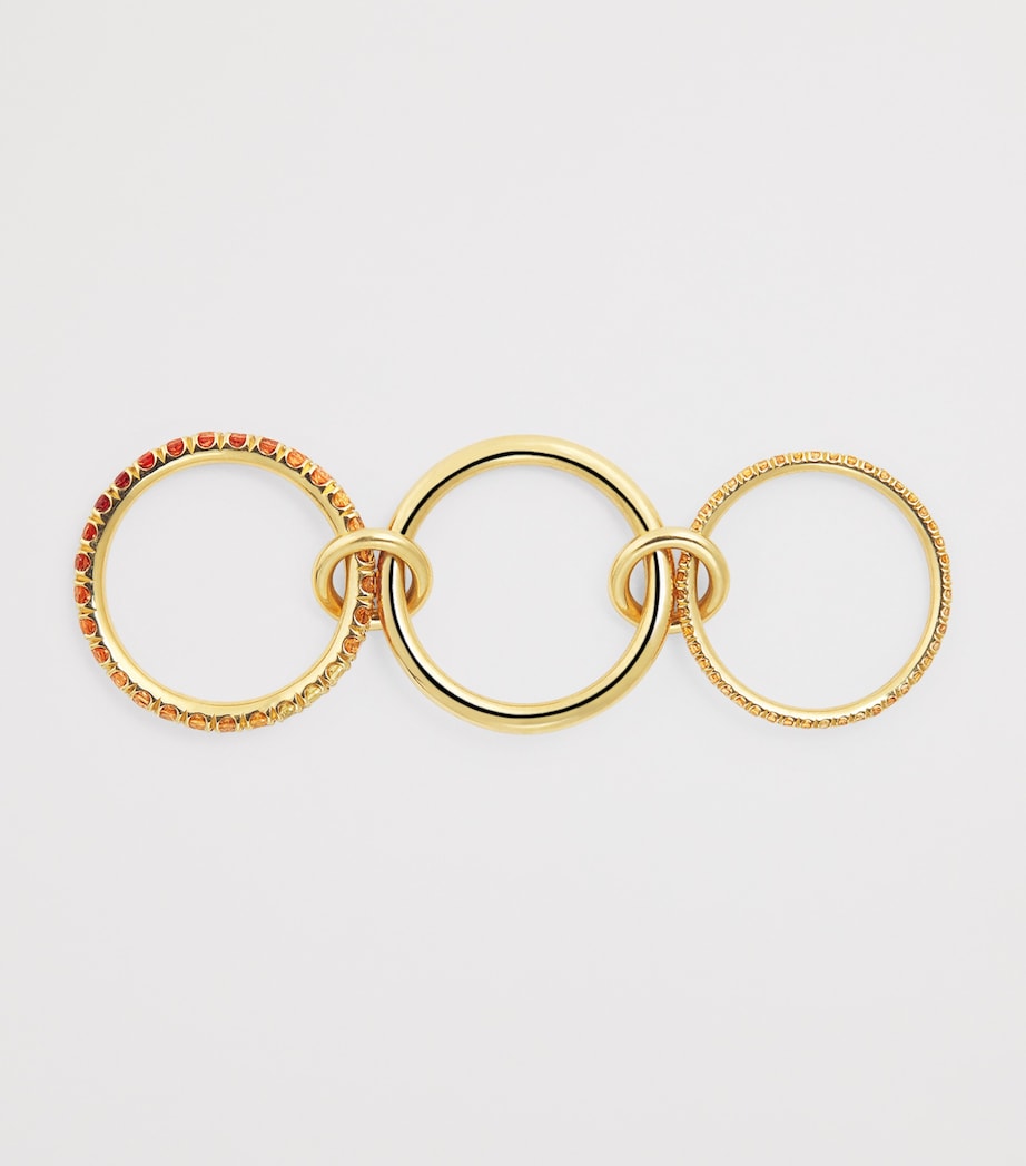 Spinelli Kilcollin yellow gold sapphire ring - British product