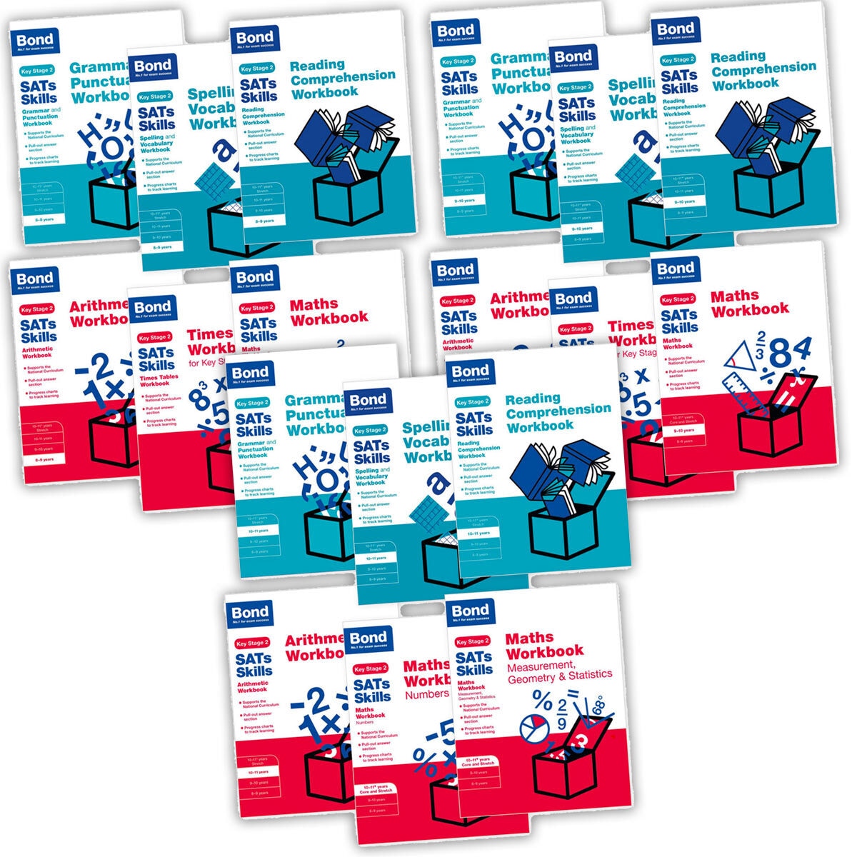 Bond SATs Skills 6 Work Book Pack, UK version