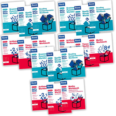 Costco UK Bond SATs Skills 6 Work Book Pack Educational Workbook Set- Buy online at McGrocer
