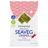 Clearspring Organic Seaveg Crispies Chilli   4g GOODS M&S   