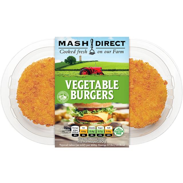 Mash Direct Vegetable Burger    180g