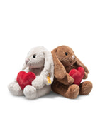 Steiff plush rabbit toy Hoppie Rabbit Love 11cm (British brand)