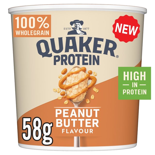 Quaker Oat So Simple Protein Peanut Butter Porridge Pot   58g