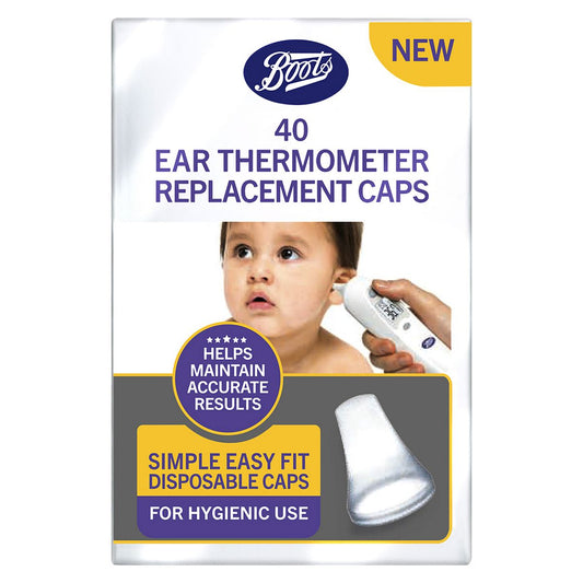 Boots Ear Thermometer Replacement Caps - 40 caps Baby Healthcare Boots   