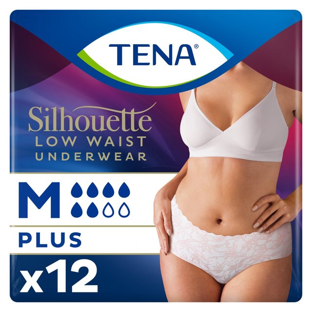 TENA Silhouette Incontinence Pants White M   12 per pack GOODS M&S   