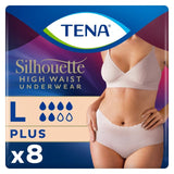 TENA Silhouette Inkontinencia Nadrág krém L 8 Csomag 8 csomagonként ÁRUK M&S