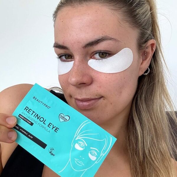 BEAUTYPRO retinol under eye patches 3 count, UK version