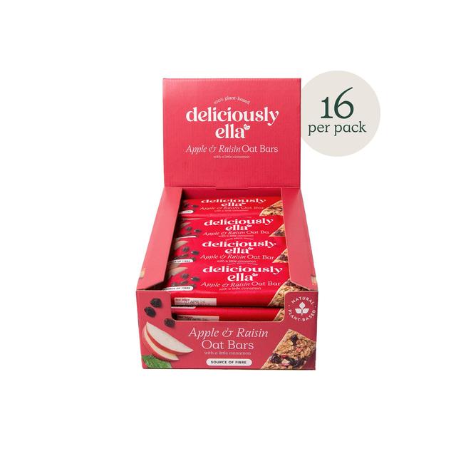 Deliciously Ella Apple Raisin & Cinnamon Oat Bar case   16 x 50g GOODS M&S   