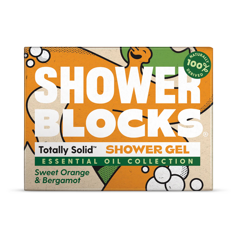 Solid shower gel sweet orange bergamot 100g (British brand)