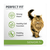 Perfect Fit Senior Dry Cat Food Chicken 750g, imported from the UK