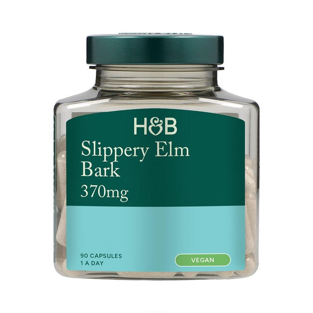 Holland & Barrett Slippery Elm Bark Capsules 90, UK version