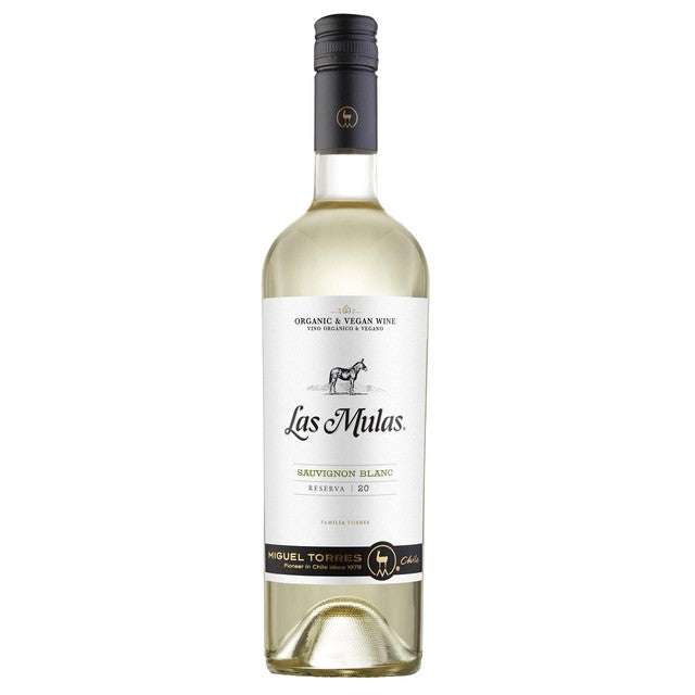 Las Mulas Sauvignon Blanc wine 75cl (British brand)