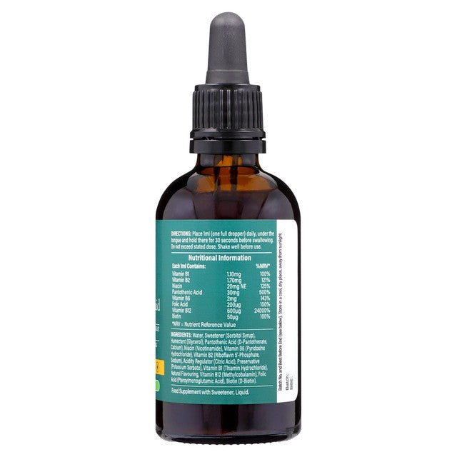 Holland & Barrett Vitamin B Complex Sublingual Vegan Liquid 60ml, UK version