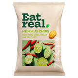 Eat Real hummus chips chilli lime and sea salt 110g - British product