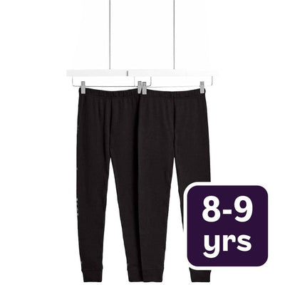 M&S M&S Heatgen Termisk Leggings Svart Unisex Termisk Leggings 8-9 År- Kjøp online hos McGrocer