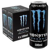 Monster Energy Absolutely Zero Sugar 500ml can, imported from the UK
