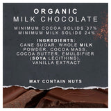Green & Black's organic milk chocolate bar 90g, UK version