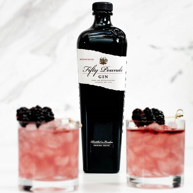Fifty Pounds London Dry Gin 70cl - British product