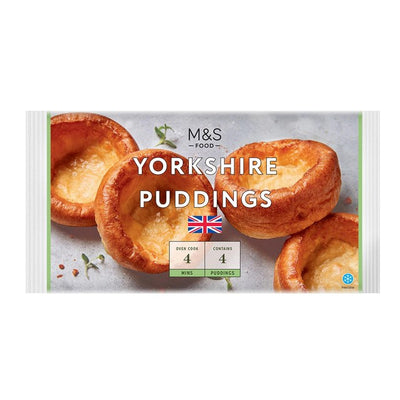 M&S 4 Yorkshire Puddings Beilage 120 g