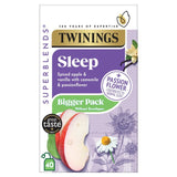 Twinings Spiced Apple and Vanilla Herbal Tea 40 Teabags (British brand)