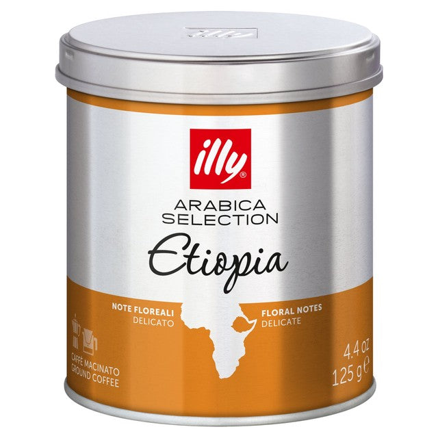 Illy ground coffee Arabica Selection Ethiopia 125g, UK version