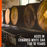 Bulleit 10 year old bourbon bottle - British product