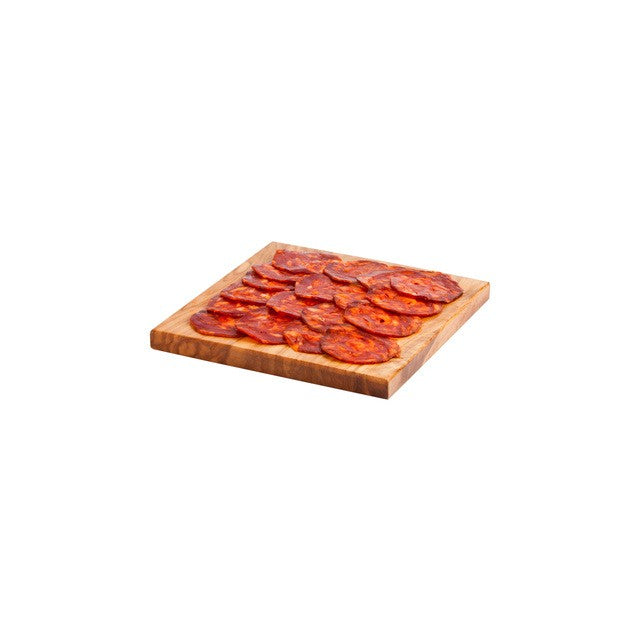Brindisa nitrate free Alejandro chorizo slices 100g - British product