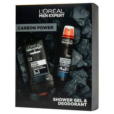 Sainsburys LOreal Men Expert Carbon Power Duo- Buy online at McGrocer