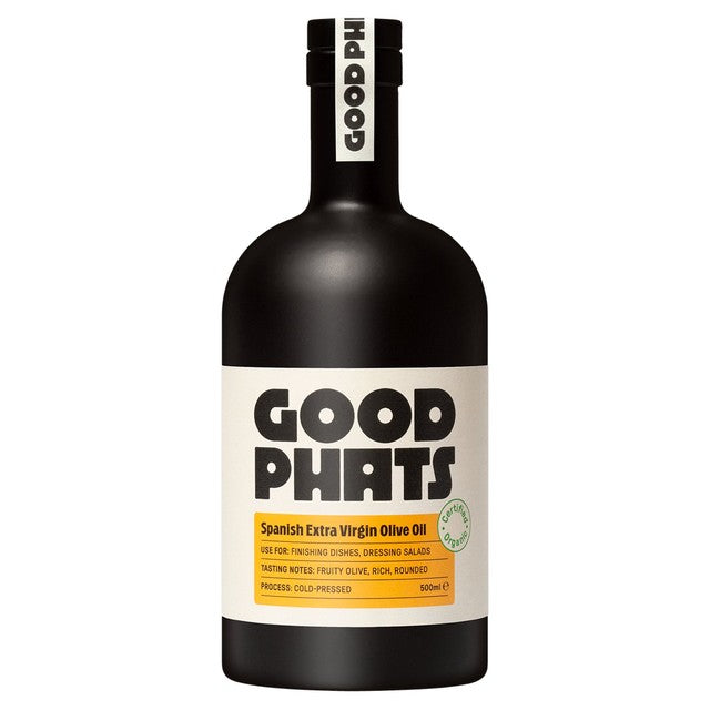 Good Phats organic extra virgin olive oil 500ml, UK version