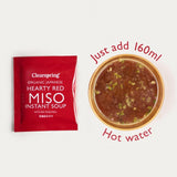 Clearspring miso soup with sea vegetables 4x8g - British product