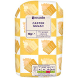 Ocado caster sugar 1kg, imported from the UK
