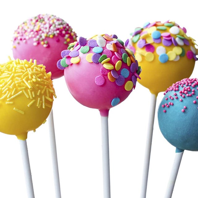 Kitchen Craft paper cake pop sticks 15cm (British brand)