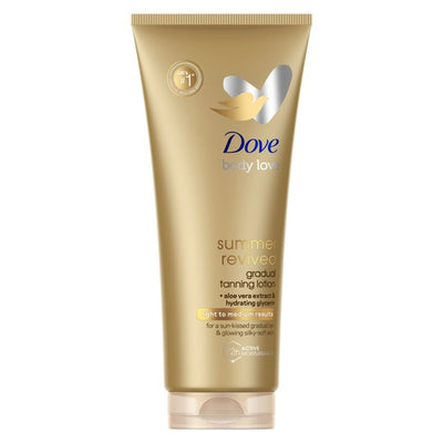 Dove Dermaspa Summer Revived Fair-Medium Gradual Tanning Lotion 200ml