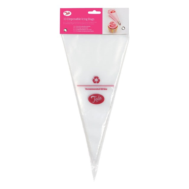 Tala disposable recyclable icing bags 10-pack (British brand)