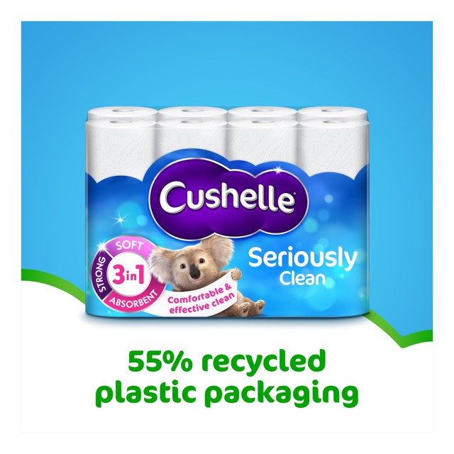 Cushelle Original toilet roll 24 rolls - British product