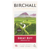 Birchall Great Rift Breakfast Blend black tea bags 15 bags - British product