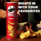 Pringles Original sharing crisps 185g, imported from the UK