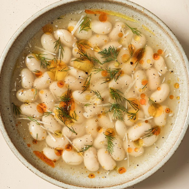 Mr Organic butter beans 400g, imported from the UK