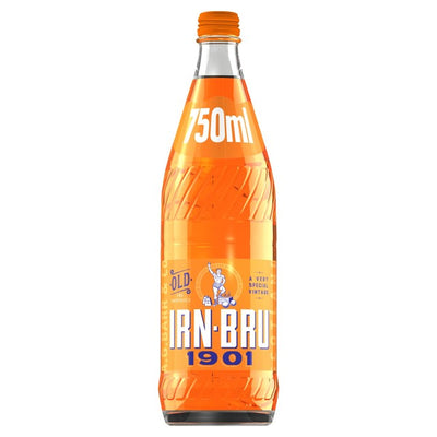 M&S Irn-Bru 1901 Sparkling Flavoured Soft Drink 750ml- Buy online at McGrocer