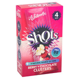 Whitworths Berry Cluster Shots dried fruit snack 4x25g - British product