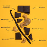HU Master cashew butter and vanilla bean dark chocolate bar 60g, UK version
