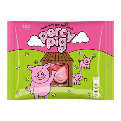 M&S M&S Large Percy Pig Soft Fruit Gums 400g- Buy online at McGrocer