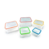 LocknLock square food container set 5-piece, UK version