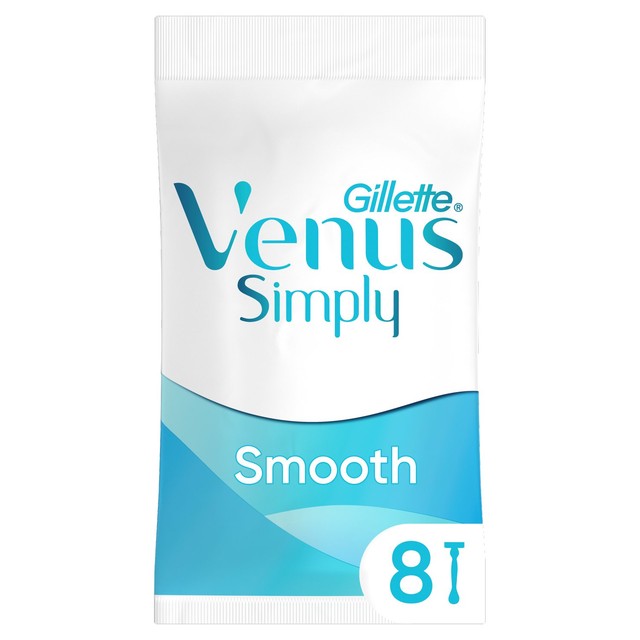 Gillette Simply Venus women's disposable razors 8 pack, UK version