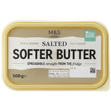 M&S salted softer butter 500g, imported from the UK