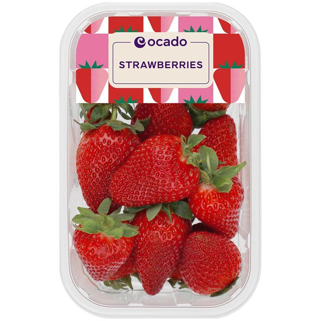 Ocado strawberries 227g, imported from the UK