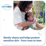 WaterWipes Sensitive+ Bathing Extra Large Baby Wipes 16 Pack (British brand)