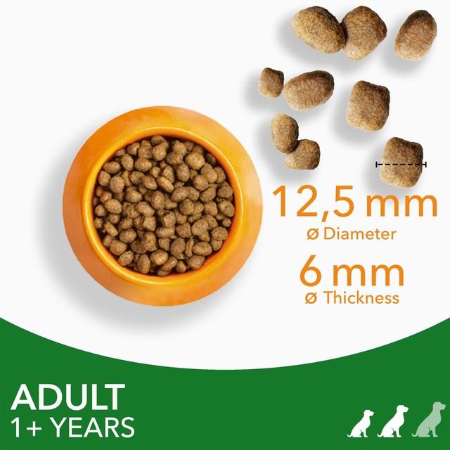 Iams dog food with lamb 2kg, UK version